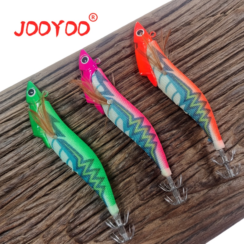 Fishing Equipment Clearance - Anzuelo luminoso de madera para camarones