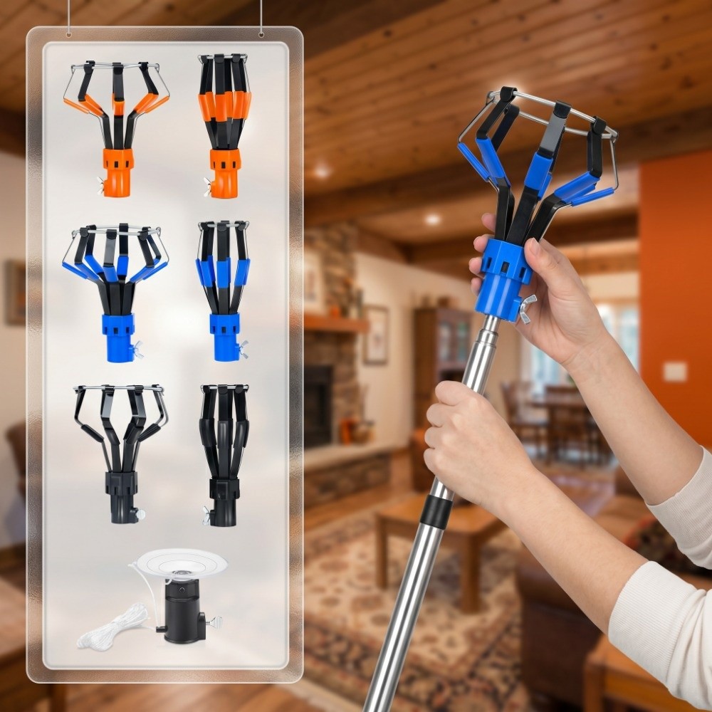 Telescopic Fishing Rod - Cambiador de bombillas profesional, varilla telescópica