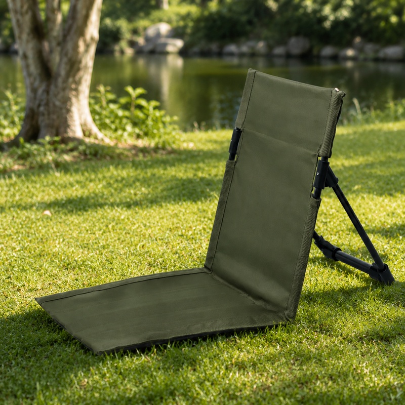 Fishing Equipment Net - Asiento Plegable Ligero para Camping Hecho