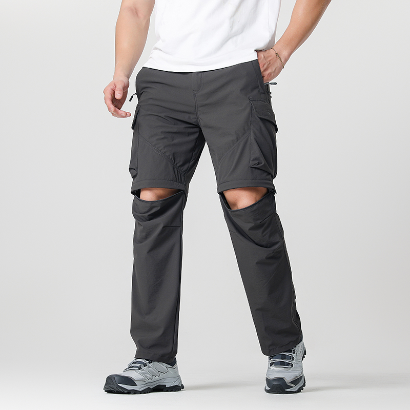 Fishing Gear - Pantalones convertibles de senderismo tipo cargo