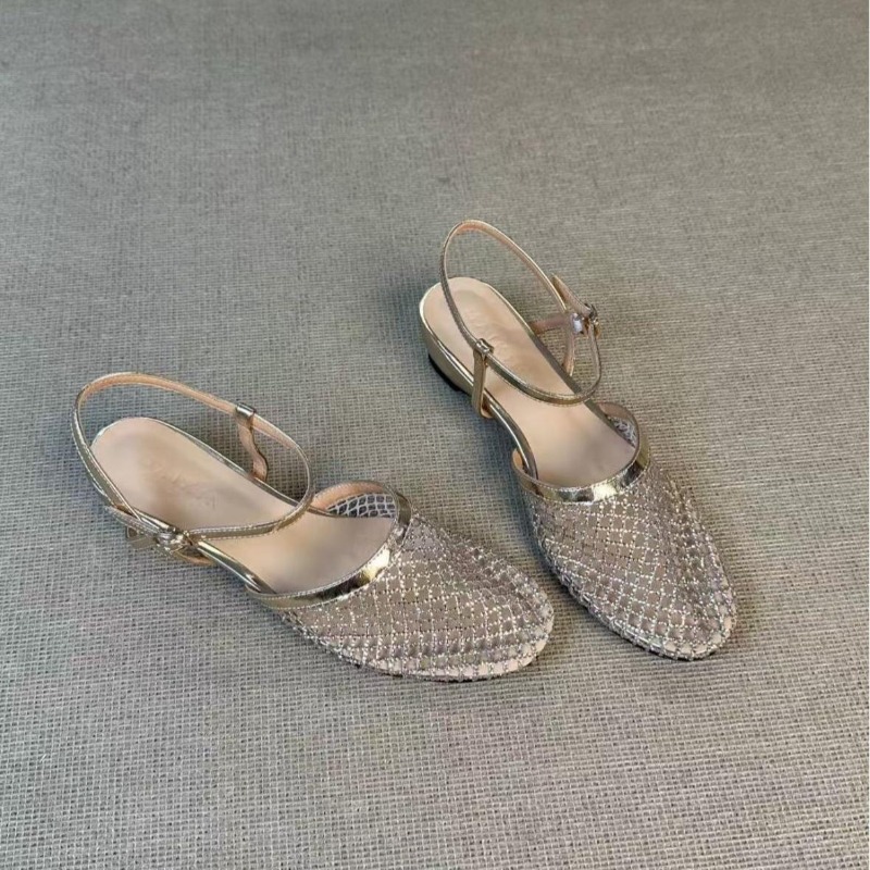 Fishing Equipment Net - Sandalias romanas de cuña hueca con