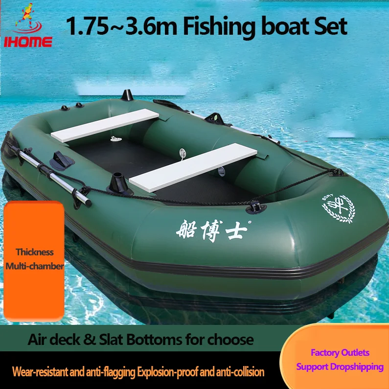 Bote inflable de PVC con cubie - Fishing Equipment Net reseña y precio