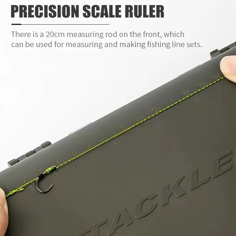 Caja de aparejos de PVC duro d - Fishing Equipment Organizer reseña y precio