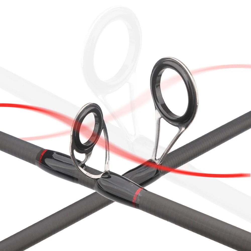 ROLLFISH-caña de pescar girato - Carbon Fishing Rod reseña y precio
