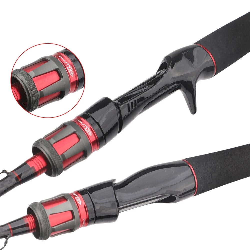ROLLFISH-caña de pescar girato - Carbon Fishing Rod reseña y precio
