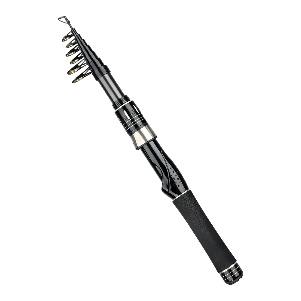 Caña de pescar telescópica ult - Carbon Fishing Rod reseña y precio