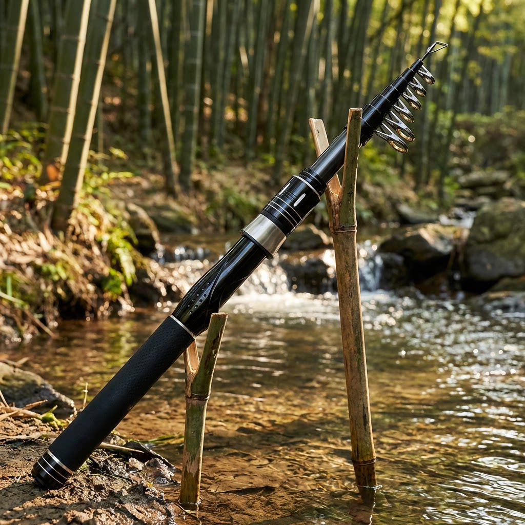 Caña de pescar telescópica ult - Carbon Fishing Rod reseña y precio