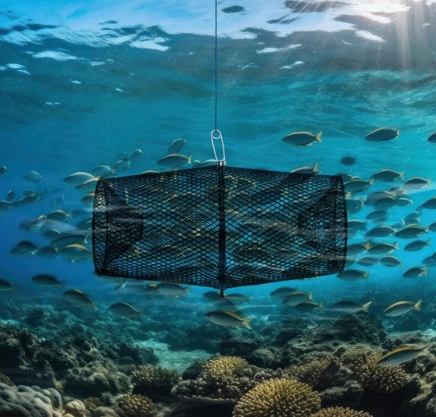 Trampa de Metal para cangrejos - Fishing Equipment Market reseña y precio