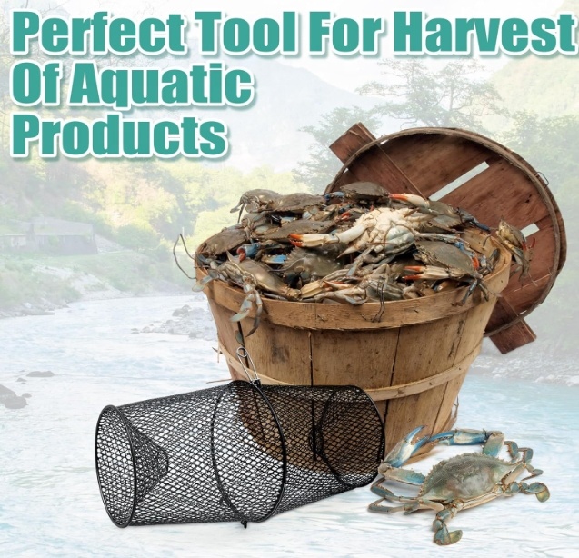 Trampa de Metal para cangrejos - Fishing Equipment Market reseña y precio