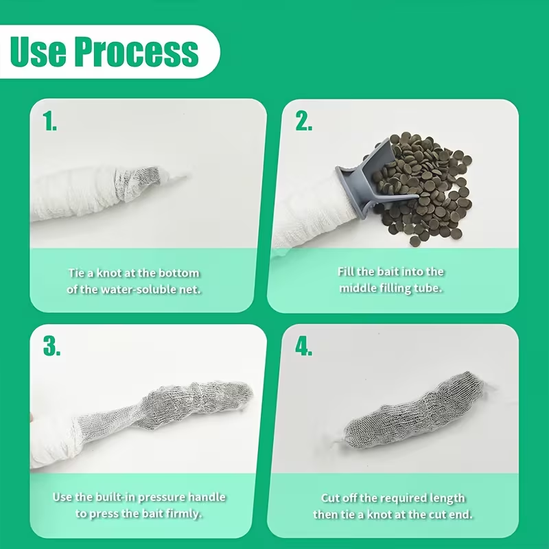 1 red de pesca de PVC soluble  - Fishing Equipment Net reseña y precio