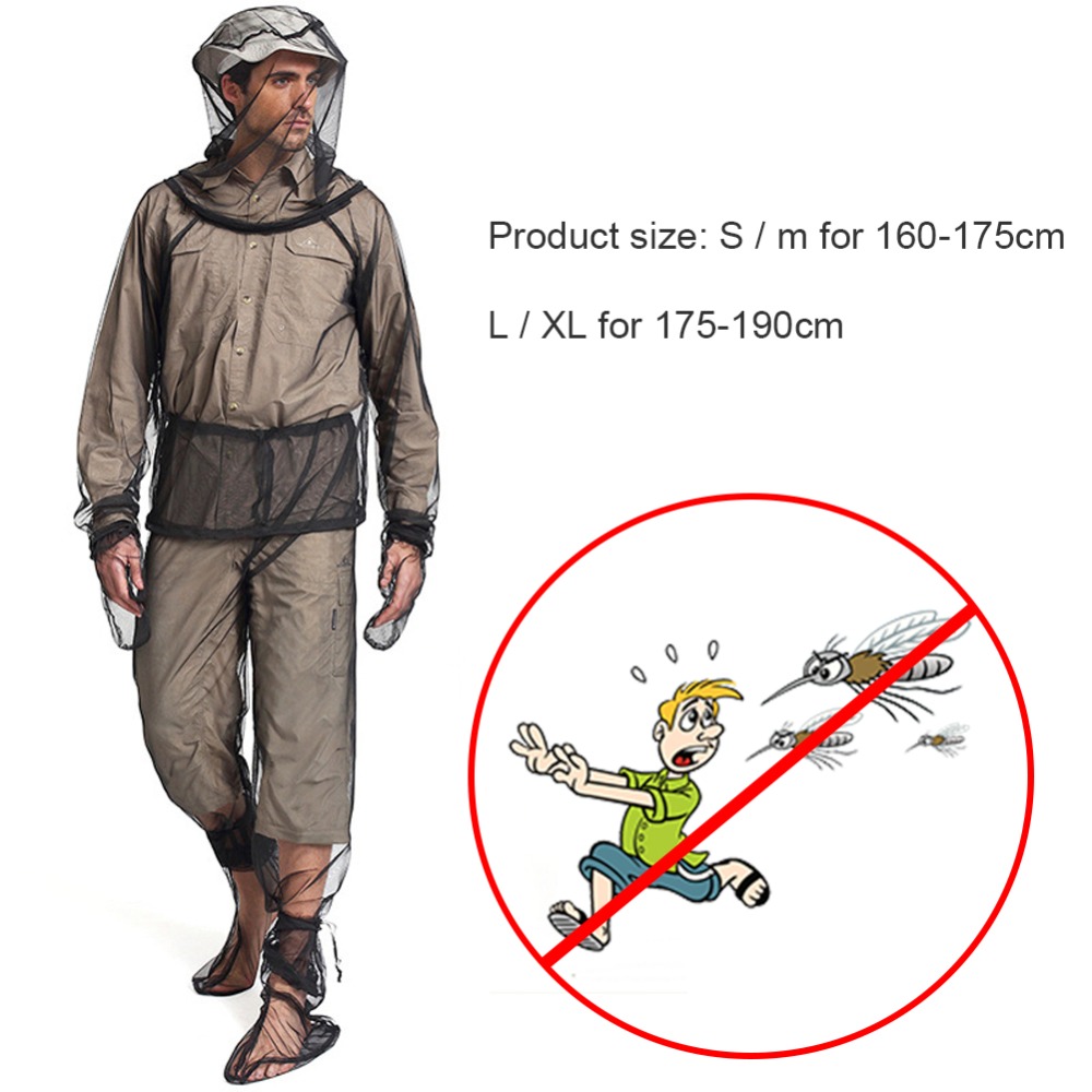 Traje de protección contra mos - Fishing Equipment Net reseña y precio