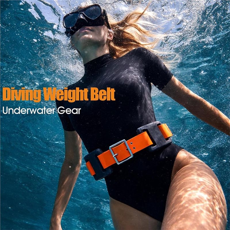 Cinturón de buceo de goma con  - Fishing Gear reseña y precio