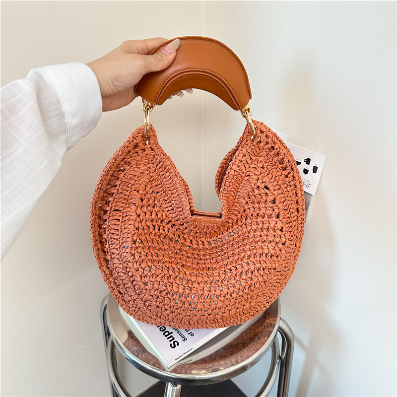 Bolso de mano de paja tejido a - Fishing Equipment Market reseña y precio
