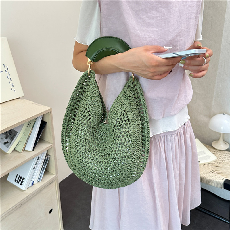 Bolso de mano de paja tejido a - Fishing Equipment Market reseña y precio
