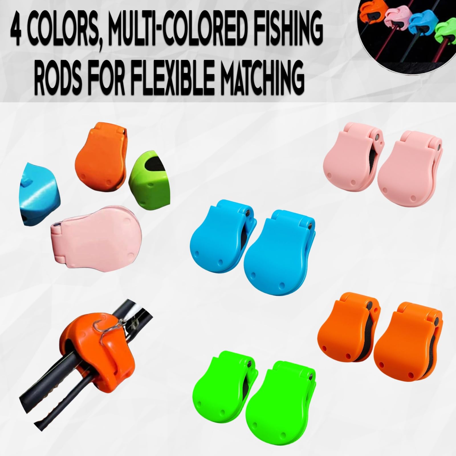 2 Clips de Sujeción Rápida par - Fishing Rod Glove reseña y precio