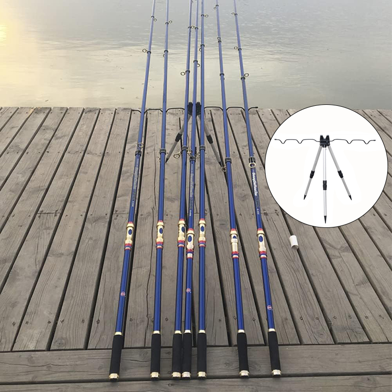 Soporte telescópico de aleació - Telescopic Fishing Rod reseña y precio