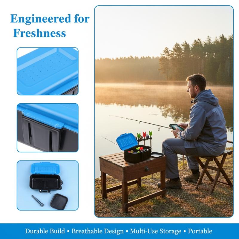 Caja portátil para señuelos de - Fishing Equipment Organizer reseña y precio