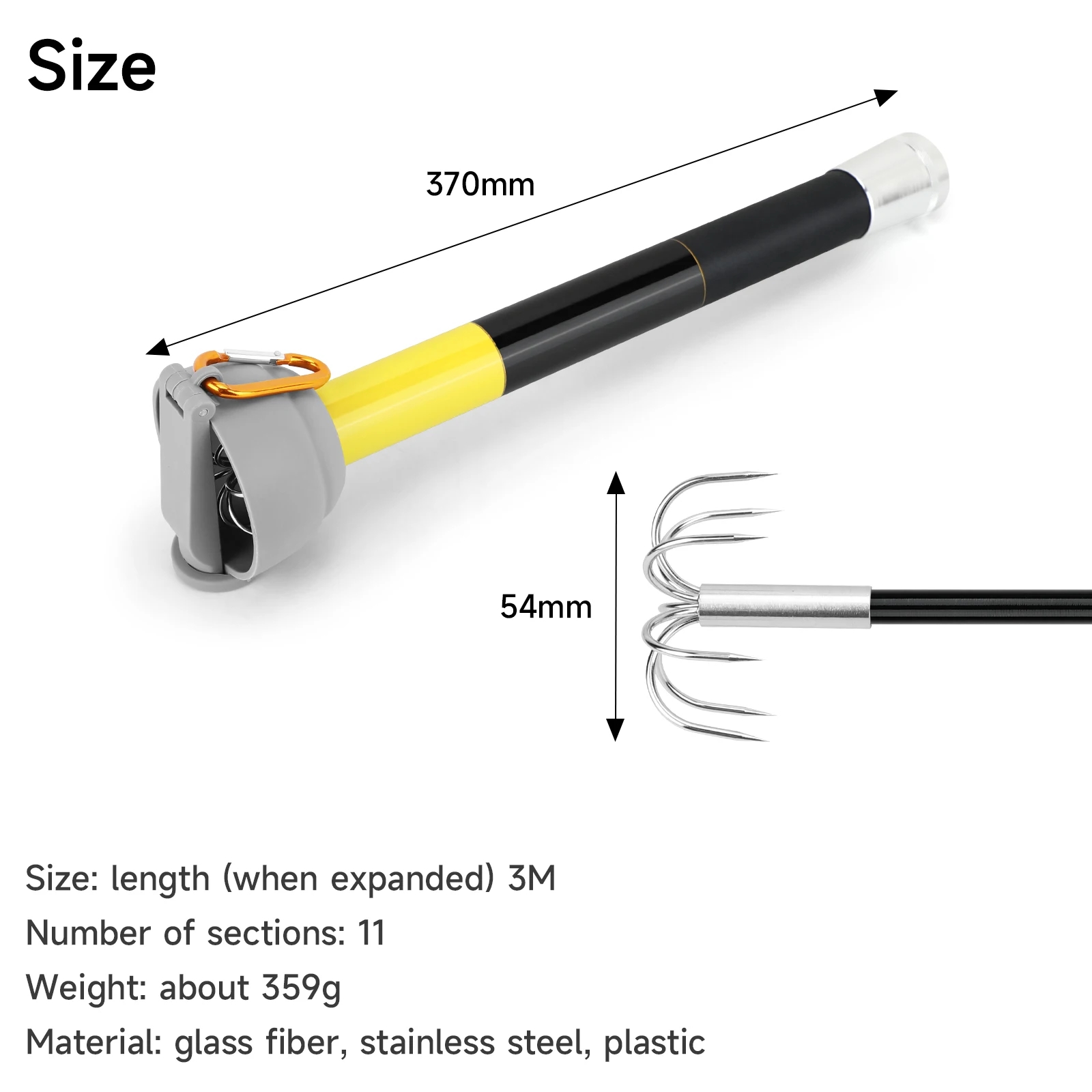 SANLIKE-anzuelo de calamar de  - Carbon Fishing Rod reseña y precio
