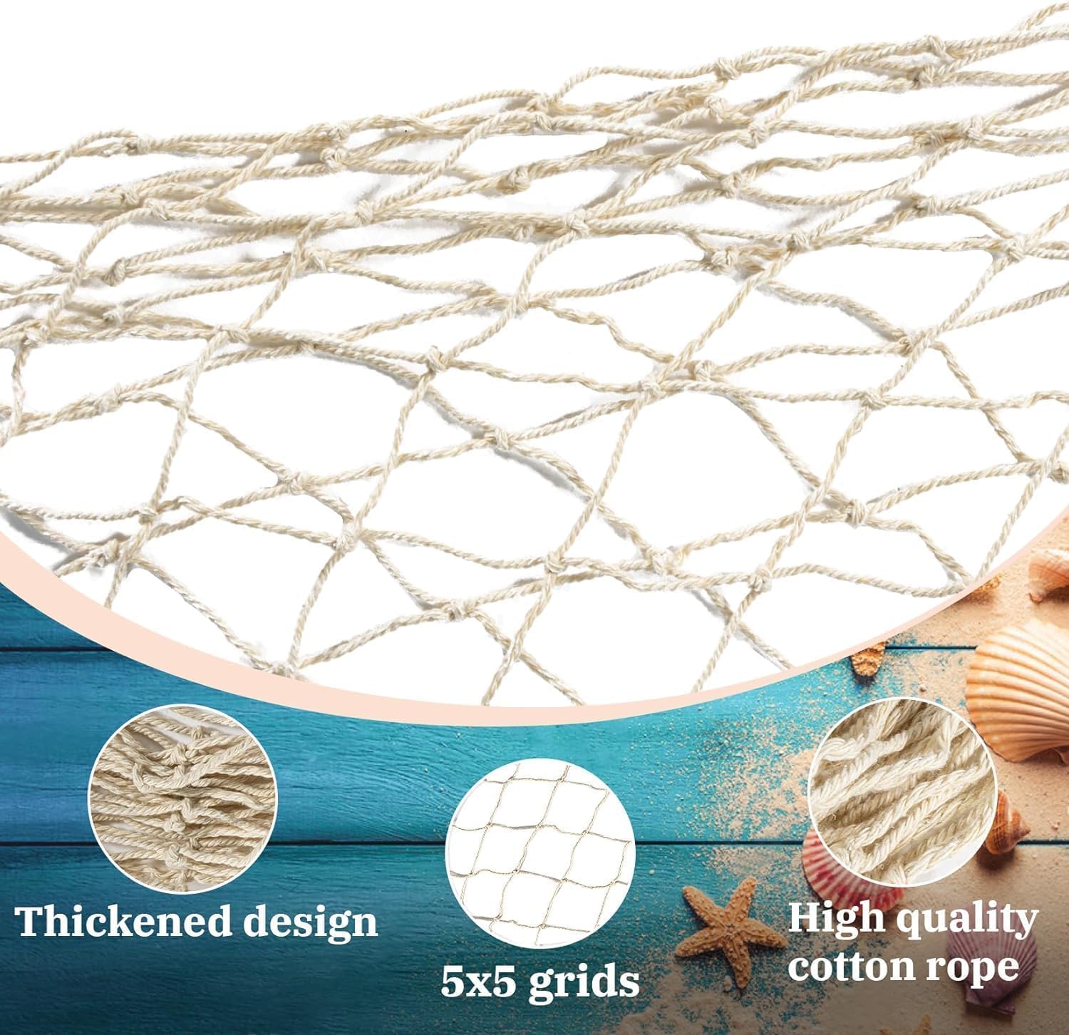 Red de Pesca Decorativa para F - Fishing Equipment Net reseña y precio
