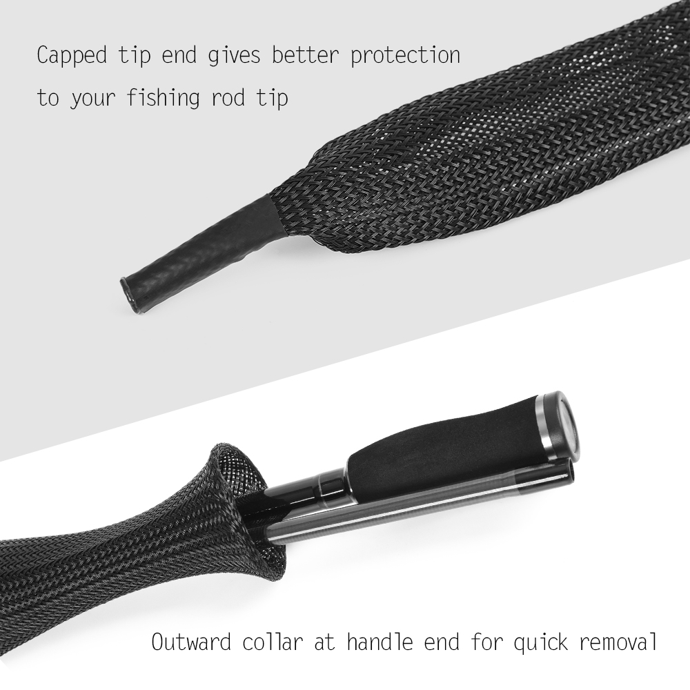 Gancho de tubo de 190cm, cubie - Fishing Rod Glove reseña y precio