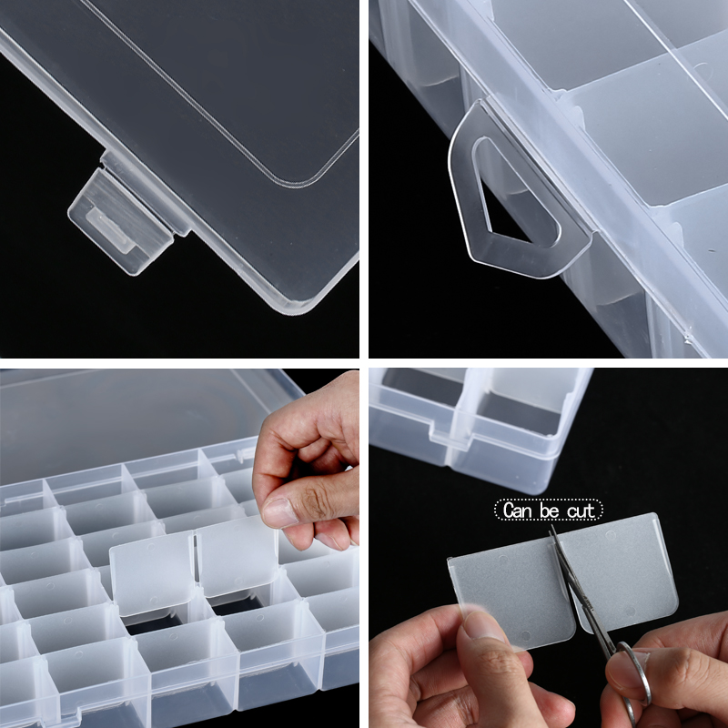 Caja organizadora de plástico  - Fishing Equipment Organizer reseña y precio